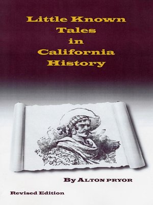 cover image of Little Known Tales in California History
